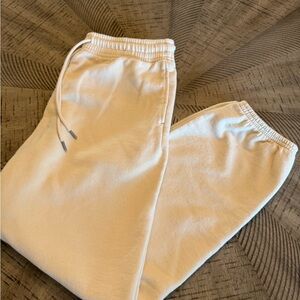 Woman’s Cream Joggers